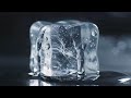 Ultra‑Macro Ice Melting | Mesmerizing Water Droplets in Soft Light
