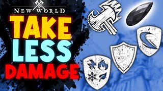 How To Take LESS Damage! ⚔️New World: Ways To Reduce Damage Types With Aversion, Fortify &amp; ABS