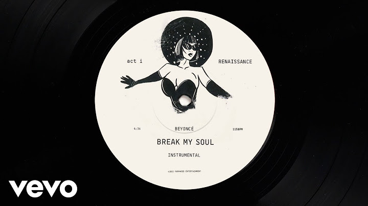 Break My Soul Instrumental version - Instrumental performance video thumbnail