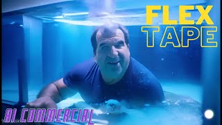 I asked AI to generate a Flex Tape commercial