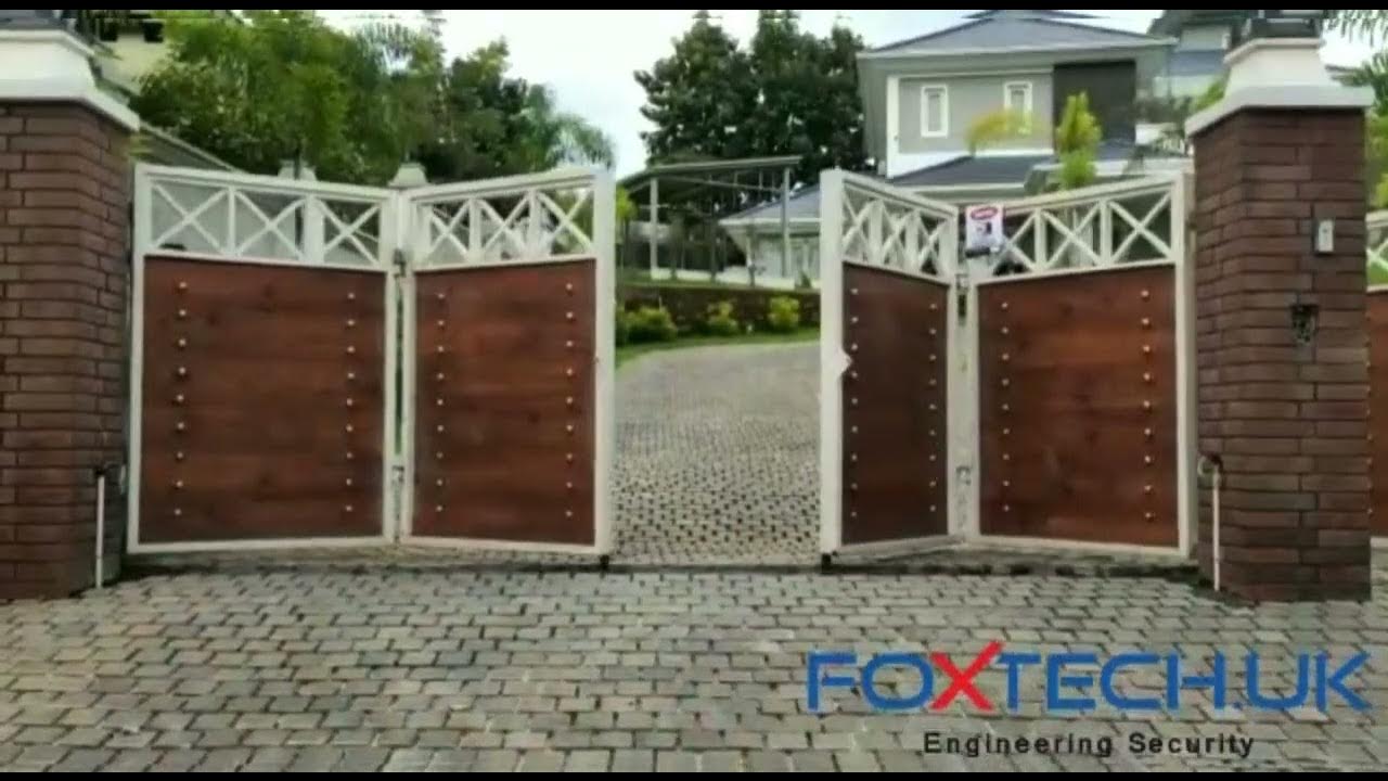 Foxtech Automatic gate opener. YouTube