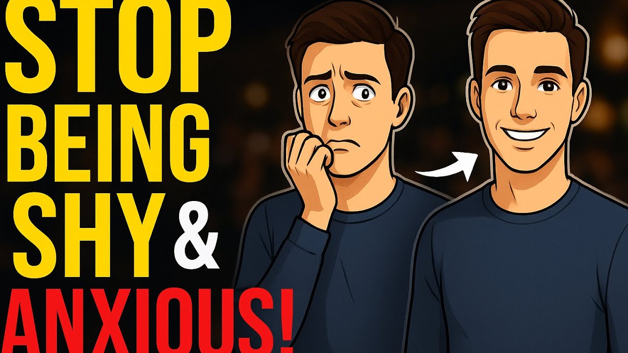 How to Stop Being Shy and Anxious (Step by Step) - YouTube