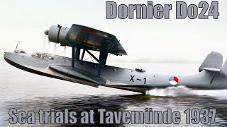 Dornier Do24, promotional film from the sea trials at Tavemünde 1937