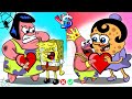 Good Family vs Bad Family | SpongeBob Sad Story Animation Complete Edition | Poor Baby Life
