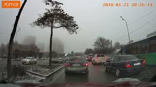 Almaty road trip. Дороги Алматы. Проспект Аль - Фараби. Январь 2024. Kazakhstan. January 2023