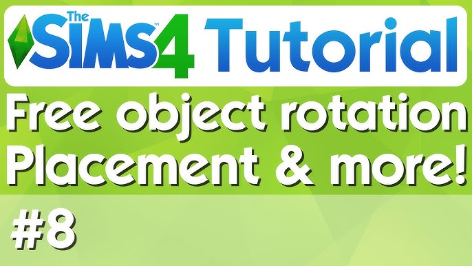 Как разместить четверть плитки в Sims 4?