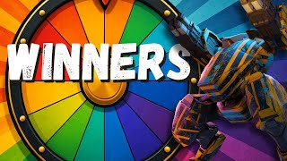 IRON REBELLION GIVEAWAY WINNERS ANNOUNCEMENT!