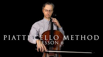 A.Piatti Cello Method Lesson 6 Exercises Half Position | Cello Tutor for Beginners