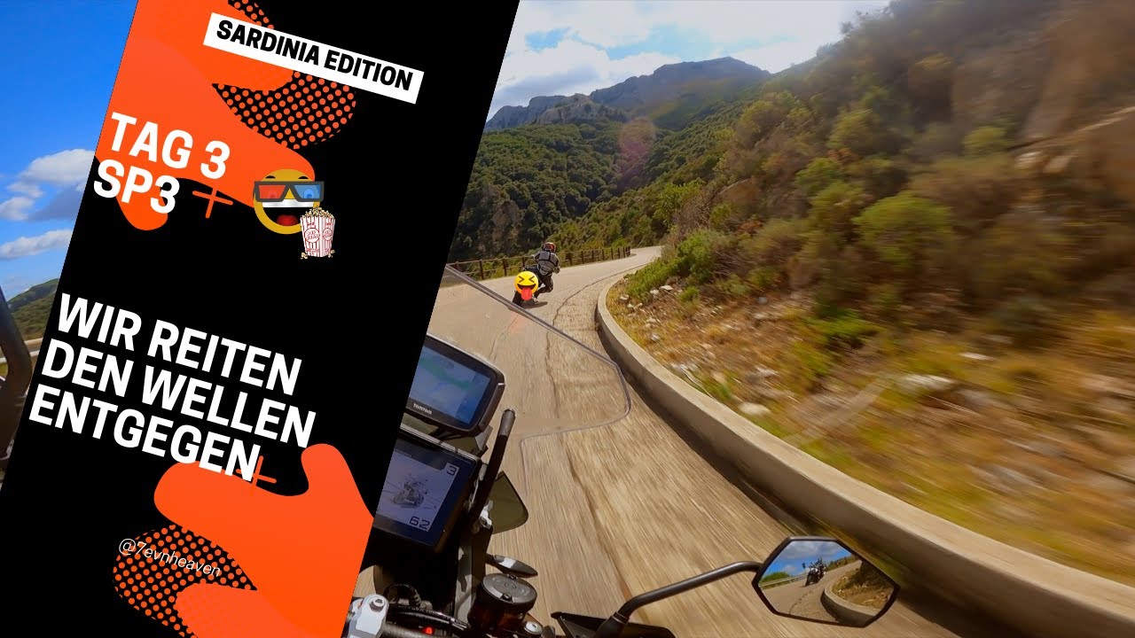 KTM 1290 Super Adventure S auf Sardinien - Wir reiten den Wellen entgegen