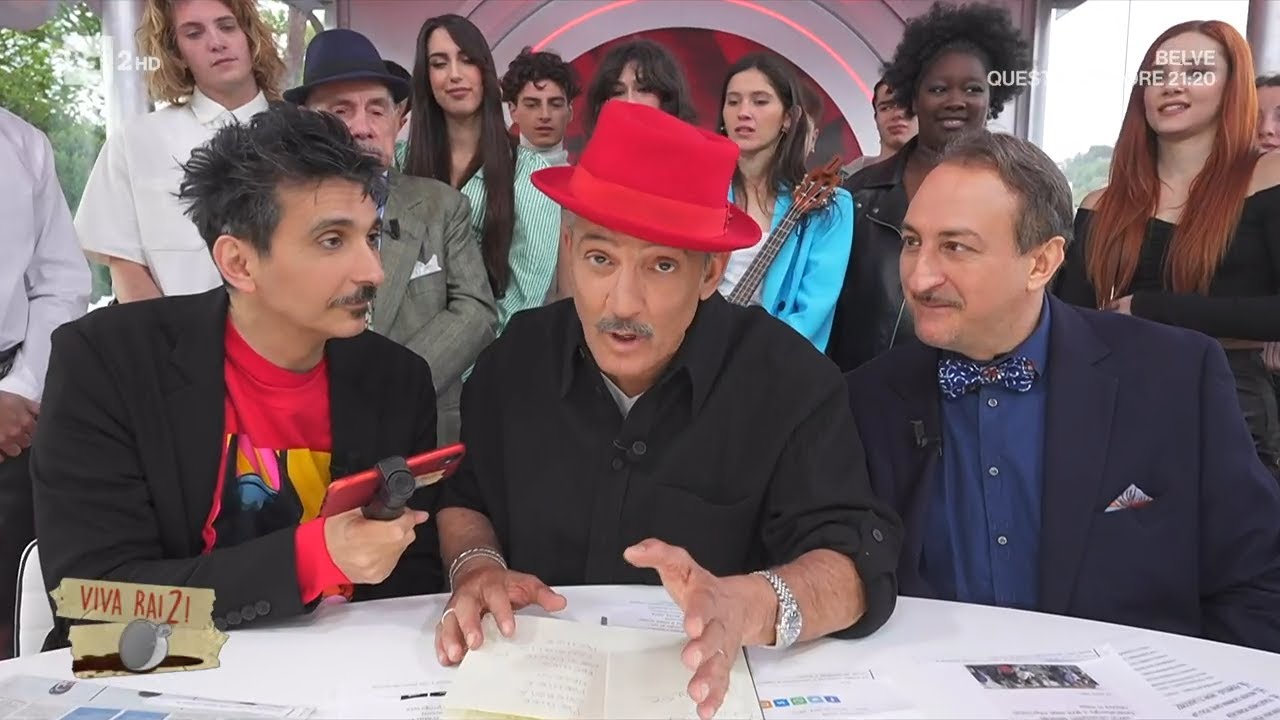 L'agenda di Giorgia Meloni finita nelle mani di Fiorello – Viva Rai2! 23/04/2024