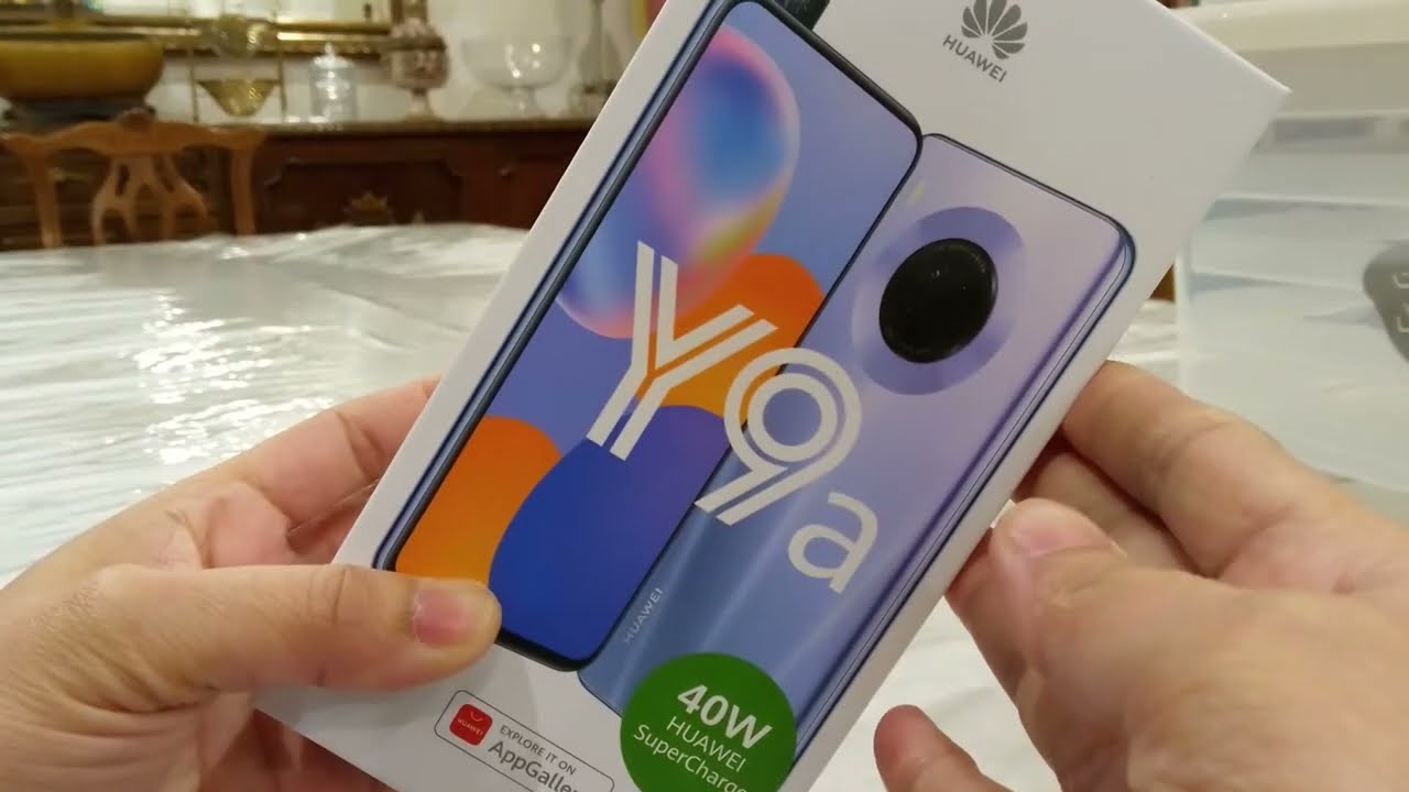 Unboxing Huawei Y9a Android Phone || What I Discovered || Daily Vlog 