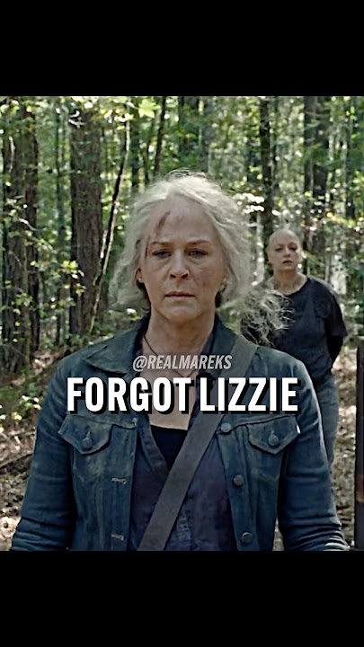 Carol Never Forgot Lizzie | The Walking Dead | S10E14 #shorts