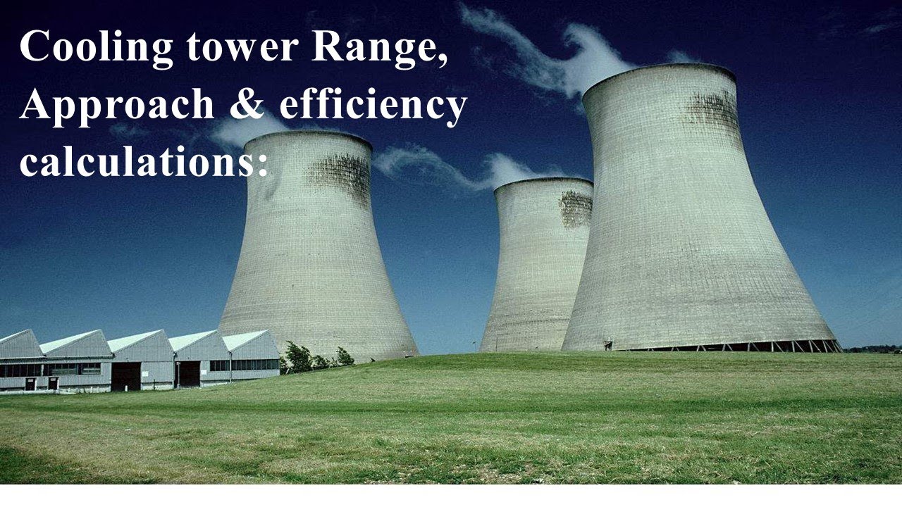 Cooling tower Range, Approach & efficiency calculations in English ...
