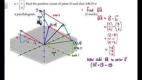 IB hl math 3D vectors from Cambridge text part 1