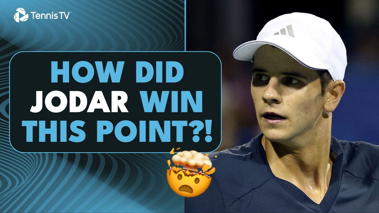 Rafael Jodar Channels Djokovic Defence In Washington 😱