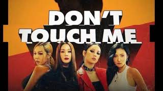 REFUND SISTERS (환불원정대) - DON'T TOUCH ME male version [Audio]