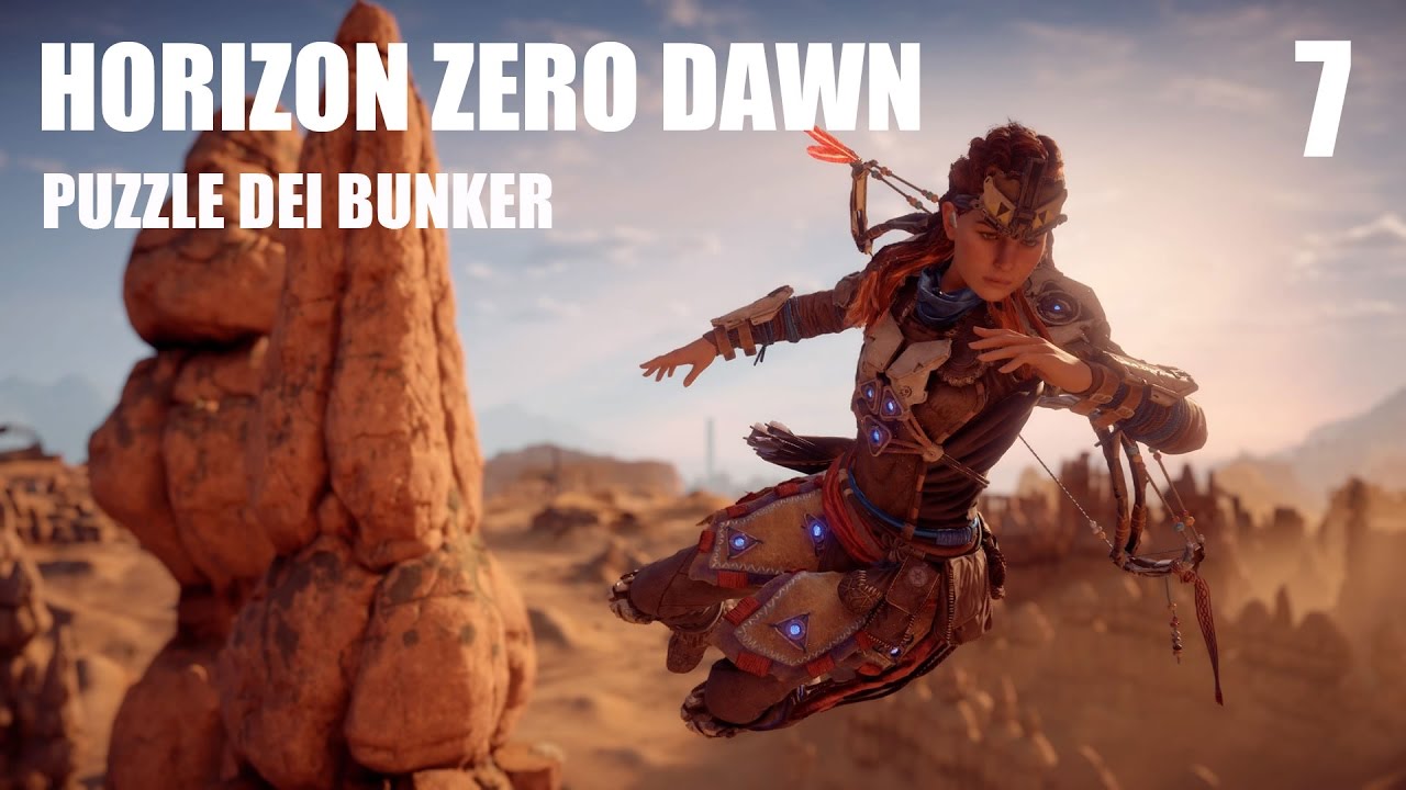 HORIZON ZERO DAWN PUZZLE DEl BUNKER 7 YouTube