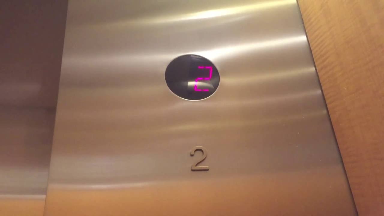 OTIS Elevonic 411 Traction LowRise Elevators Gas Company Tower, Los