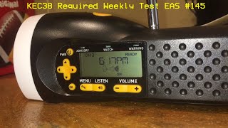 KEC38 Required Weekly Test | EAS #145