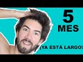 5 MES DEJANDO CRECER MI CABELLO ¡YA ESTA LARGO! - J.M. Montaño