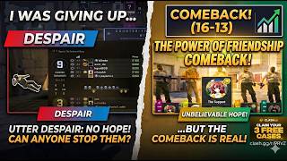 0.1% CHANCE OF WINNING! The most illegal 3-9 comeback in CS2 history! 📈 (NOT A CLICKBAIT)
