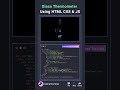 💀 Glass Thermometer Using HTML CSS And JS #js #htmlcss #programming #animation #linux