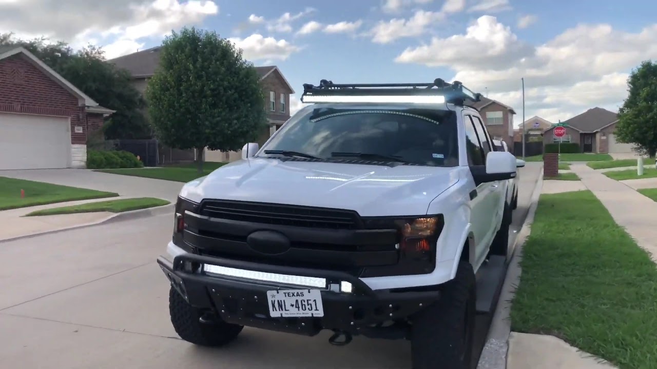 Pipo Calo-  Installing LED Light Bars in a 2018 Ford F150 | Zombie Truck |