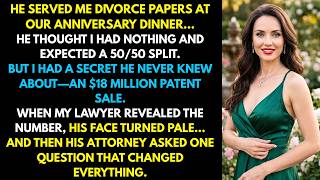 I Was Served Divorce Papers on Our Anniversary—Then He Found Out About My $18M Patent Sale