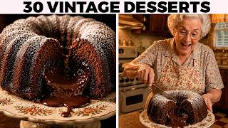 30 FORGOTTEN Desserts Grandma Made That Disappeared From America Forever!