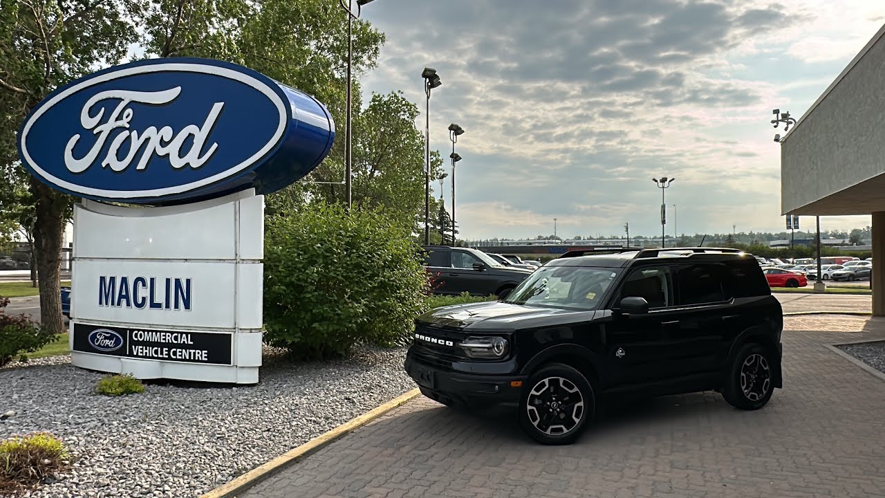 2021 Ford Bronco Sport Outer Banks - YouTube