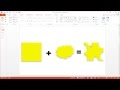 Create New Shapes with Merge Shapes