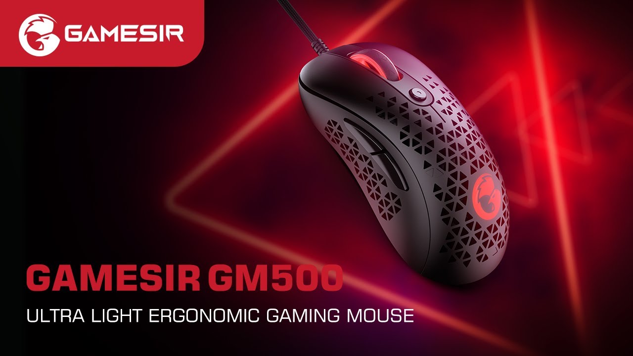 GameSir GM500 | Ultra Light Ergonomic Gaming Mouse