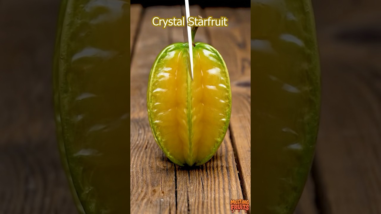 Addictive glass-cutting fruit sounds 😍🍑 