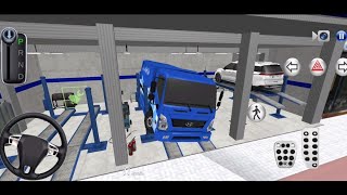 Repair Garbage Truck Car ready For Parking - 3d Driving Class android game || Blue Android Games screenshot 5