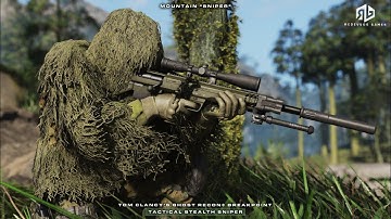MOUNTAIN SNIPER | Ops: ELIMINATE ALL ENEMY | Tactical Stealth Sniper | Modded Ghost Recon Breakpoint