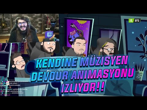 KENDİNE MÜZİSYEN ''Erik Dalı Ekibi - Devour Animasyon Parodi'' İZLİYOR!! -Kuruk Leblebi