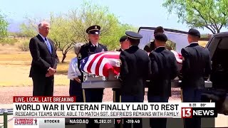 World War II veteran finally laid to rest in Marana