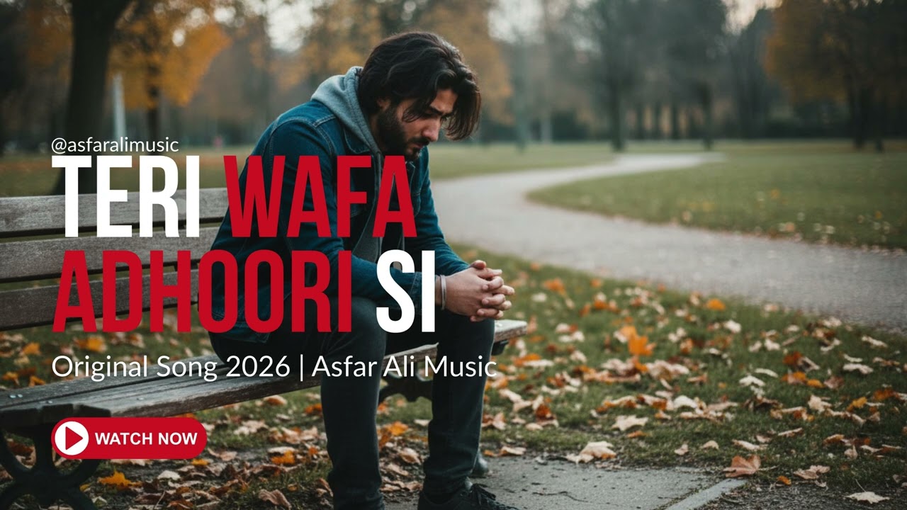 Teri Wafa Adhoori Si – Original Song 2026 | Asfar Ali Music