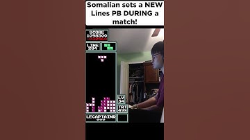 He sets a NEW personal best DURING the match, but... | #twitch  #tetris