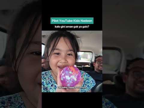 Nadeen pribadi siap menghibur gen alpha skibidi di YouTube Kids