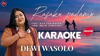 Rasaku Padamu – Dewi Wasolo (KARAOKE) | Indonesian Pop Love Song 2026 | PDW Music Production