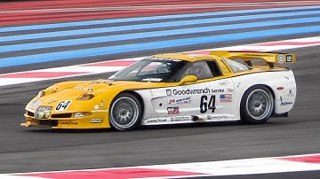 Chevrolet Corvette C5.R V8 Roar in action: OnBoard, Warm Up & Fly Bys!