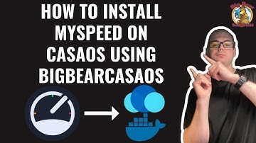 How to install Myspeed on CasaOS using BigBearCasaOS