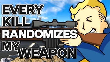 Fallout 4, But Every Kill Randomizes My Weapon...