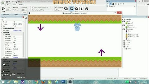 Create Gravity Platformer - Construct 2 Tutorial