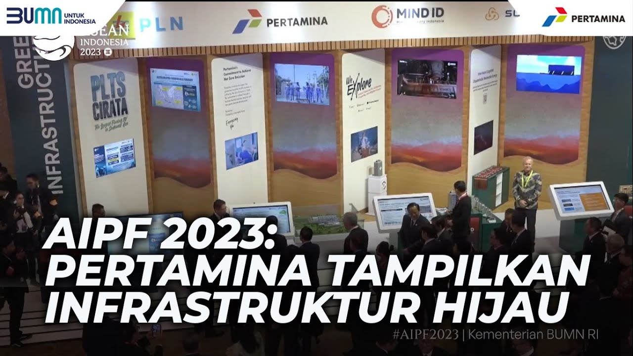 AIPF 2023: Pertamina Tampilkan Infrastruktur Hijau PLTP Lumut Balai ...