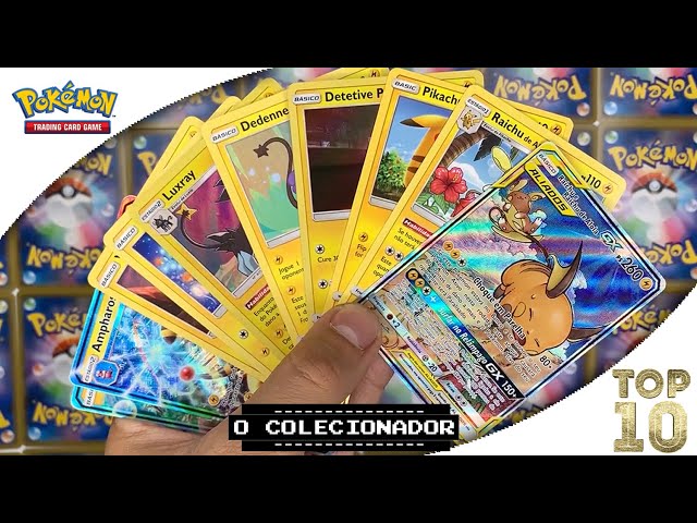 Cartas Pokemon Elétrico (Escolha Livre) - A