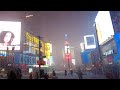 NYC Snow Storm Walk ❄⛄ Midtown Manhattan (December 16, 2020)