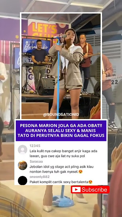 sexy dan manis #marionjola #viral #rayu #fyp #livemusic #viralvideo
