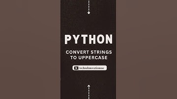 Python Trick: Convert Strings to UPPERCASE Instantly! 🔥🚀